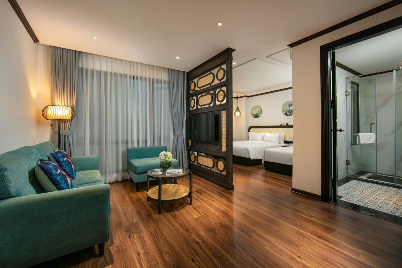 Media Central Hotel & Spa 하노이 외부 사진