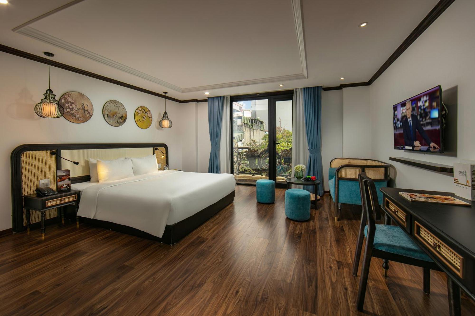 Media Central Hotel & Spa 하노이 외부 사진