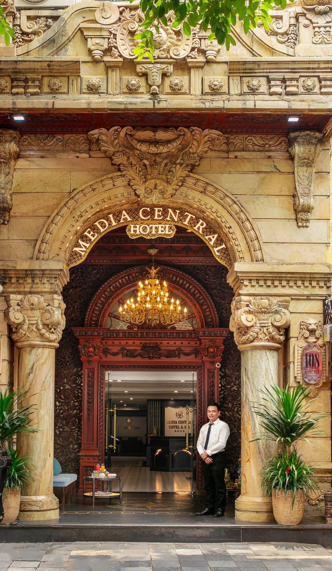 Media Central Hotel & Spa 하노이 외부 사진